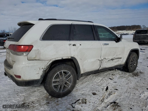 2020 Jeep Grand Cherokee Limited with VIN 1C4RJFBG2LC152074, listed as a Copart auction lot 46300065 with 77,509 mi miles and Salvage Title. Bid and sale history available at carsss.com. Image 3.