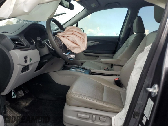 2023 Honda Ridgeline RTL-E with VIN 5FPYK3F79PB010418, listed as a Copart auction lot 62272845 with 39,739 mi miles and Salvage title. Bid and sale history available at DreamBid. Image 7.