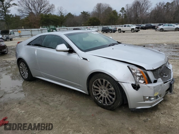 2011 Cadillac CTS with VIN 1G6DM1ED4B0123863, listed as a Copart auction lot 46933955 with 133,346 mi miles and Salvage Title. Bid and sale history available at DreamBid. Image 4.