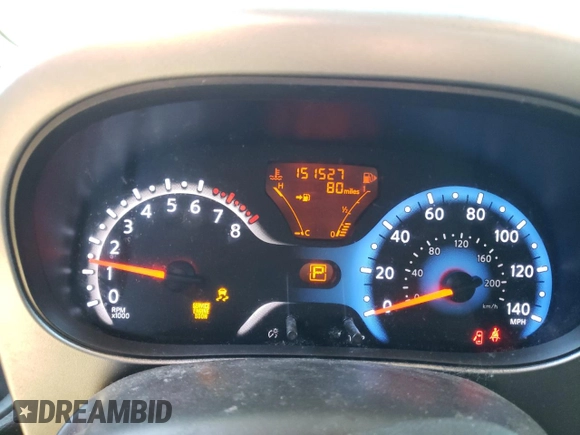 2012 Nissan Cube 1.8 S with VIN JN8AZ2KR8CT250479, listed as a Copart auction lot 87177884 with 151,527 mi miles and Salvage Title. Bid and sale history available at carsss.com. Image 9.