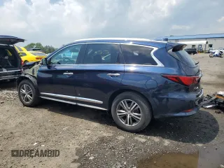 2020 Infiniti QX60 Luxe with VIN 5N1DL0MM0LC507954, listed as a Copart auction lot 62320875 with 79,578 mi miles and Salvage title. Bid and sale history available at DreamBid. Image 2.