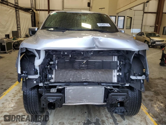 2023 Ford F-150 XL with VIN 1FTFW1ED3PFB64344, listed as a Copart auction lot 55409115 with 20,817 mi miles and Salvage Title. Bid and sale history available at carsss.com. Image 5.