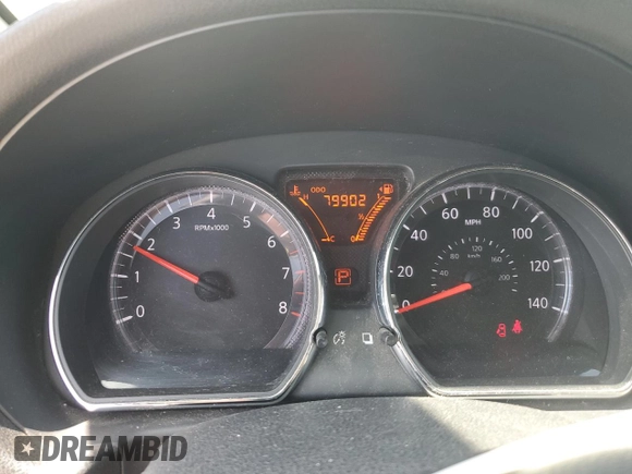 2014 Nissan Note SV with VIN 3N1CE2CP5EL362745, listed as a Copart auction lot 54069575 with 79,902 mi miles and Salvage Title. Bid and sale history available at DreamBid. Image 9.