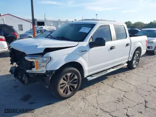 2018 Ford F-150 XL with VIN 1FTEW1CP7JKC91217, listed as a IAAI auction lot 41892472 with 64,443 mi miles. Bid and sale history available at carsss.com. Image 2.