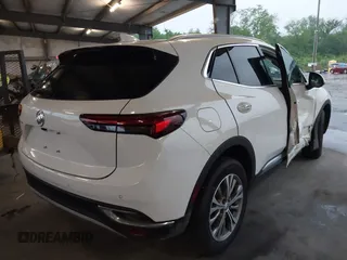 2023 Buick Envision Preferred with VIN LRBFZMR45PD203805, listed as a IAAI auction lot 42095790 with 11,117 mi miles and . Bid and sale history available at carsss.com. Image 4.