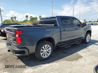2021 Chevrolet Silverado 1500 Custom with VIN 1GCPWBEK7MZ289267, listed as a Copart auction lot 53317365 with 68,869 mi miles and Salvage Title. Bid and sale history available at DreamBid. Image 3.