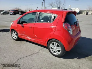 2015 Chevrolet Spark LT with VIN KL8CD6S94FC802390, listed as a Copart auction lot 47273555 with 75,695 mi miles and Salvage Title. Bid and sale history available at carsss.com. Image 2.