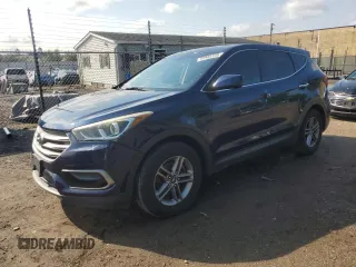 2017 Hyundai Santa Fe 2.4L with VIN 5XYZTDLB6HG413288, listed as a Copart auction lot 58986335 with 144,751 mi miles and Salvage title. Bid and sale history available at DreamBid. Image 1.