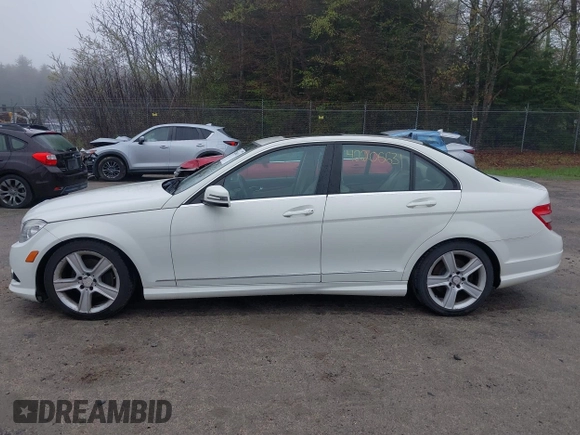 2010 Mercedes-Benz C 300 Sport with VIN WDDGF8BB0AR093227, listed as a IAAI auction lot 42206631 with 178,019 mi miles and . Bid and sale history available at carsss.com. Image 12.