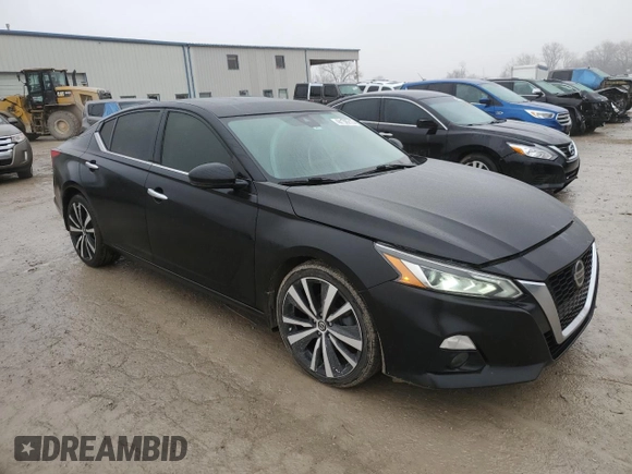 2019 Nissan Altima 2.5 Platinum with VIN 1N4BL4FV2KC193995, listed as a Copart auction lot 44106215 with 59,488 mi miles and Salvage Title. Bid and sale history available at carsss.com. Image 4.