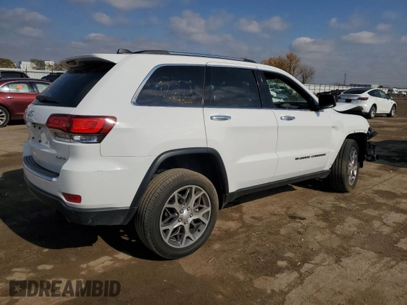 2022 Jeep Grand Cherokee WK Limited with VIN 1C4RJFBG9NC146002, listed as a Copart auction lot 77938334 with 10,588 mi miles and Salvage Title. Bid and sale history available at carsss.com. Image 3.