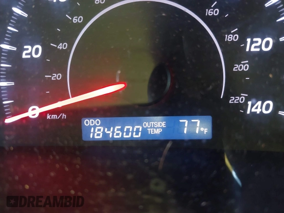 2011 Toyota Camry LE with VIN 4T1BF3EK0BU604271, listed as a IAAI auction lot 41707004 with 184,600 mi miles. Bid and sale history available at carsss.com. Image 7.