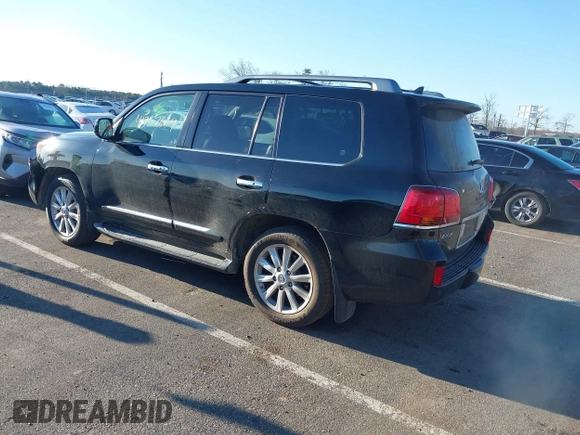 2009 Lexus LX 570 with VIN JTJHY00W094032465, listed as a IAAI auction lot 41757069 with 395,307 mi miles and . Bid and sale history available at carsss.com. Image 3.