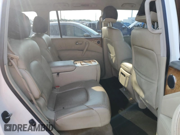 2011 Infiniti QX56 7-passenger with VIN JN8AZ2NE7B9003815, listed as a Copart auction lot 70988084 with 138,459 mi miles and Clean Title. Bid and sale history available at carsss.com. Image 11.