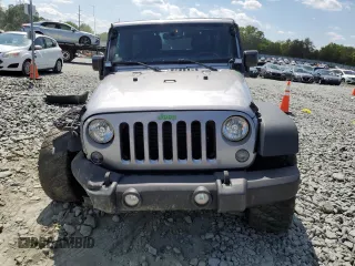 2016 Jeep Wrangler Unlimited Sport z VIN 1C4BJWDG1GL187340, wystawiony jako Copart lot #56011075 z przebiegiem 155 215 mil mil oraz Szkoda całkowita • Salvage title. Historia ofert i sprzedaży dostępna na DreamBid. Obrazek 5.