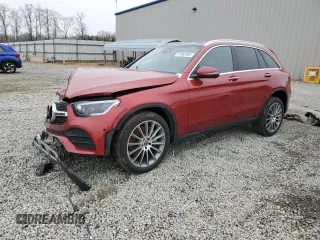 2022 Mercedes-Benz GLC with VIN W1N0G8DB8NV328176, listed as a Copart auction lot 87602685 with 0 mi miles and Salvage Title. Bid and sale history available at carsss.com. Image 1.