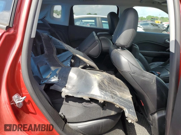 2017 Jeep Compass Trailhawk with VIN 3C4NJDDB7HT657463, listed as a Copart auction lot 60650765 with 100,979 mi miles and Salvage title. Bid and sale history available at DreamBid. Image 11.