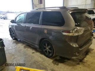 2011 Toyota Sienna SE with VIN 5TDXK3DC6BS071217, listed as a Copart auction lot 46549275 with 0 mi miles and Non Repairable. Bid and sale history available at carsss.com. Image 2.