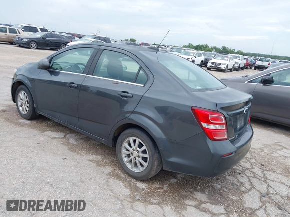 2017 Chevrolet Sonic LT with VIN 1G1JD5SH9H4159881, listed as a IAAI auction lot 42719661 with 188,302 mi miles and . Bid and sale history available at DreamBid. Image 3.
