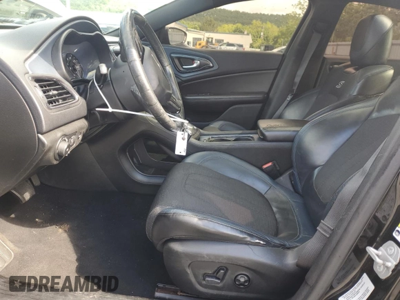 2015 Chrysler 200 S with VIN 1C3CCCBB9FN585794, listed as a Copart auction lot 57672205 with 155,468 mi miles and Salvage title. Bid and sale history available at DreamBid. Image 7.