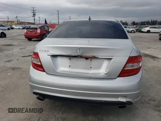 2010 Mercedes-Benz C 300 Sport with VIN WDDGF5EB7AR117761, listed as a Copart auction lot 48339315 with Not Provided miles and Salvage Title. Bid and sale history available at DreamBid. Image 6.