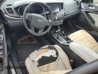 2014 Kia Cadenza Premium with VIN KNALN4D77E5126036, listed as a Copart auction lot 49082195 with Not Provided miles and Clean Title. Bid and sale history available at carsss.com. Image 8.