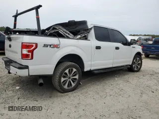 2019 Ford F-150 XL with VIN 1FTEW1C57KFD41736, listed as a Copart auction lot 50130005 with Not Provided miles and Non Repairable. Bid and sale history available at carsss.com. Image 3.