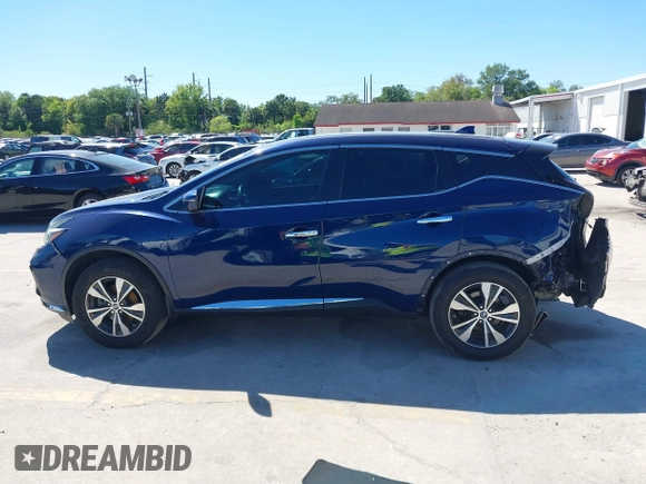 2019 Nissan Murano S with VIN 5N1AZ2MJXKN125131, listed as a IAAI auction lot 41834869 with 64,781 mi miles and . Bid and sale history available at DreamBid. Image 14.