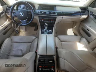 2009 BMW 7 Series 750i with VIN WBAKA83539CY33392, listed as a Copart auction lot 69851964 with 154,888 mi miles and Salvage Title. Bid and sale history available at DreamBid. Image 8.