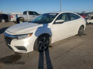 2019 Honda Insight EX with VIN 19XZE4F55KE028941, listed as a Copart auction lot 86532064 with 143,856 mi miles and Salvage Title. Bid and sale history available at DreamBid. Image 1.