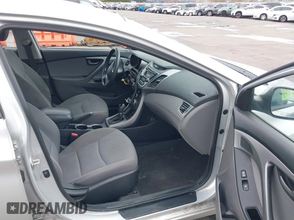 2016 Hyundai Elantra SE with VIN 5NPDH4AE5GH756867, listed as a IAAI auction lot 41761113 with 148,954 mi miles and . Bid and sale history available at DreamBid. Image 5.