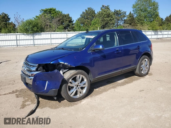 2013 Ford Edge Limited z VIN 2FMDK3KC9DBA67474, wystawiony jako Copart lot #55155285 z przebiegiem 134 348 mil mil oraz Szkoda całkowita • Salvage title. Historia ofert i sprzedaży dostępna na DreamBid. Obrazek 1.