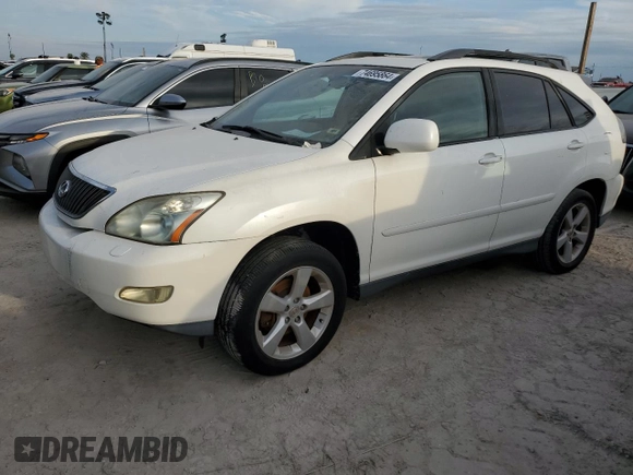 2004 Lexus RX 330 with VIN 2T2GA31U54C010447, listed as a Copart auction lot 74695864 with 0 mi miles and Salvage Title. Bid and sale history available at carsss.com. Image 1.