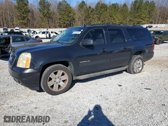 2011 GMC Yukon XL SLT with VIN 1GKS1KE09BR160925, listed as a Copart auction lot 46185765 with 210,428 mi miles and Clean Title. Bid and sale history available at DreamBid. Image 1.