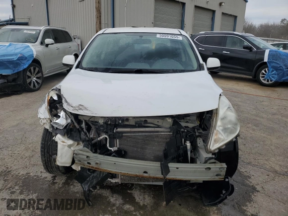 2012 Nissan Versa SV with VIN 3N1CN7AP6CL856710, listed as a Copart auction lot 50091055 with 96,104 mi miles and Salvage Title. Bid and sale history available at carsss.com. Image 5.
