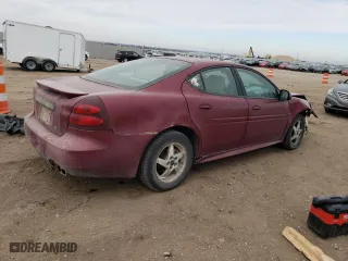 2004 Pontiac Grand Prix GT1 with VIN 2G2WP522241357339, listed as a Copart auction lot 85964784 with 260,179 mi miles and Clean Title. Bid and sale history available at carsss.com. Image 3.
