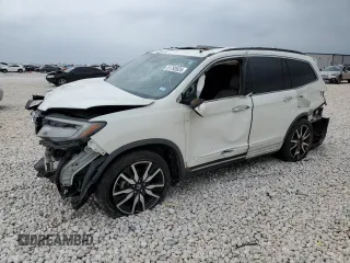 2019 Honda Pilot Touring 7-Passenger z VIN 5FNYF5H66KB017431, wystawiony jako Copart lot #51793925 z przebiegiem 70 505 mil mil oraz Szkoda całkowita • Salvage title. Historia ofert i sprzedaży dostępna na DreamBid. Obrazek 1.