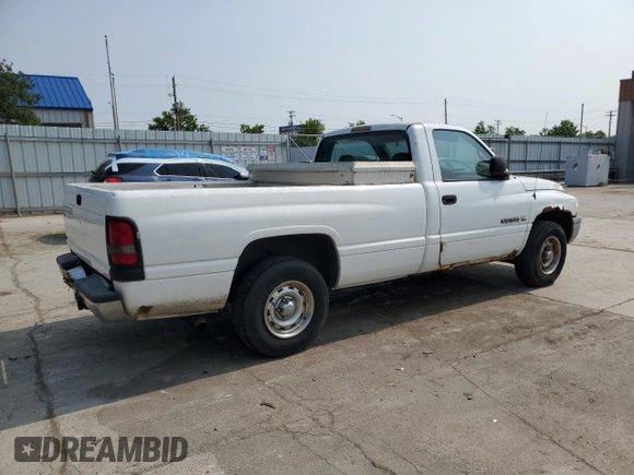 2001 Dodge 1500 Work Special z VIN 1B7HC16X81S186431, wystawiony jako Copart lot #59291495 z przebiegiem 144 387 mil mil oraz Szkoda całkowita • Salvage title. Historia ofert i sprzedaży dostępna na DreamBid. Obrazek 3.