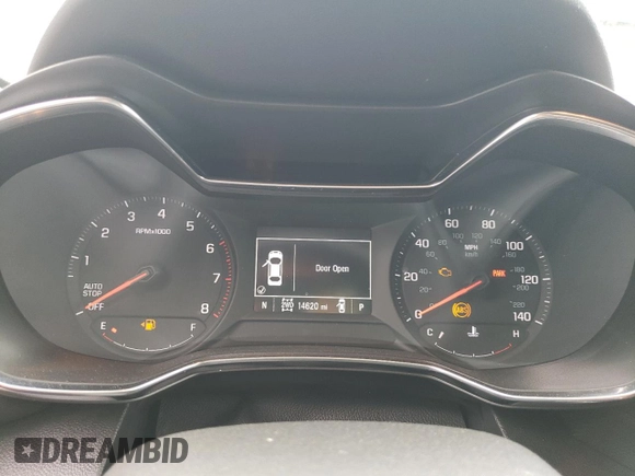 2023 Chevrolet TrailBlazer LT with VIN KL79MRSL4PB180361, listed as a Copart auction lot 62287424 with 14,620 mi miles and Salvage Title. Bid and sale history available at DreamBid. Image 9.