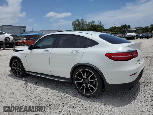 2019 Mercedes-Benz GLC with VIN WDC0J6EB0KF608783, listed as a Copart auction lot 64896064 with 45,236 mi miles and Salvage Title. Bid and sale history available at carsss.com. Image 2.