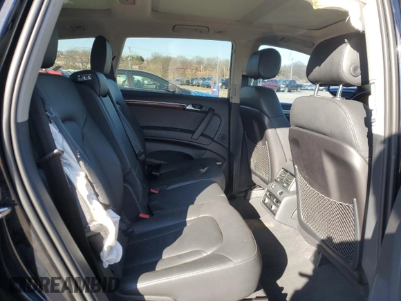 2014 Audi Q7 3.0T Premium Plus with VIN WA1LGBFE2ED019182, listed as a Copart auction lot 49526955 with 92,965 mi miles and Salvage Title. Bid and sale history available at carsss.com. Image 12.