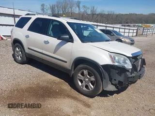 2011 GMC Acadia SL с VIN 1GKKRNED8BJ360917, выставлен на аукционе IAAI как лот 41785167 с пробегом 123 530 миль миль и . История ставок и продаж доступна на DreamBid. Изображение 1.