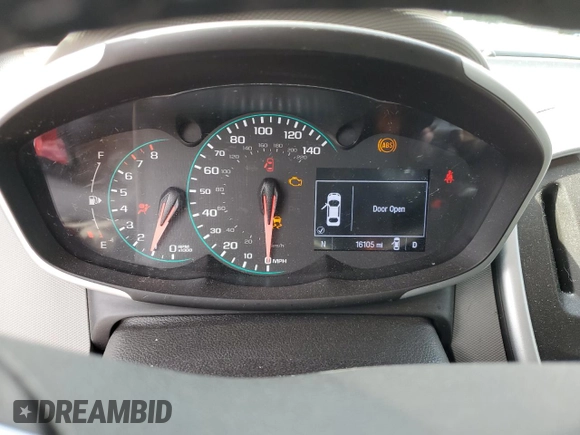 2020 Chevrolet Sonic LT with VIN 1G1JD5SB5L4141043, listed as a Copart auction lot 58984375 with 16,105 mi miles and Non repairable. Bid and sale history available at DreamBid. Image 9.