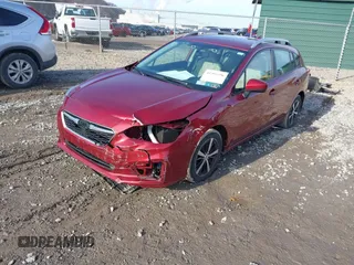 2019 Subaru Impreza Premium with VIN 4S3GTAD62K3714059, listed as a IAAI auction lot 41395396 with 51,199 mi miles. Bid and sale history available at carsss.com. Image 2.