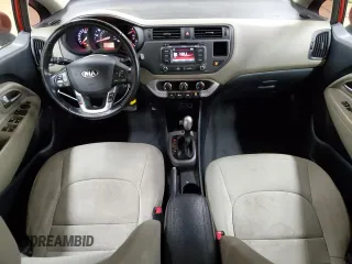 2015 Kia Rio EX with VIN KNADN4A37F6479779, listed as a Copart auction lot 48152355 with 154,331 mi miles and Salvage Title. Bid and sale history available at carsss.com. Image 8.