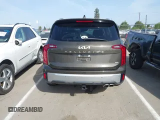 2023 Kia Telluride S with VIN 5XYP6DGC0PG334800, listed as a IAAI auction lot 42078611 with 27,486 mi miles and . Bid and sale history available at DreamBid. Image 16.