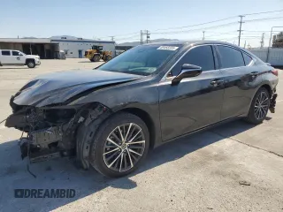 2024 Lexus ES 300h with VIN 58ADA1C16RU049206, listed as a Copart auction lot 49468335 with 43,956 mi miles and Salvage title. Bid and sale history available at DreamBid. Image 1.