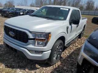 2022 Ford F-150 XL with VIN 1FTEX1EP5NKD35795, listed as a Copart auction lot 53801345 with 42,469 mi miles and Salvage title. Bid and sale history available at DreamBid. Image 1.