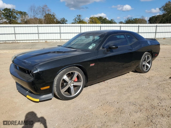 2012 Dodge Challenger SRT8 392 with VIN 2C3CDYCJ9CH118699, listed as a Copart auction lot 85478484 with 85,520 mi miles and Salvage Title. Bid and sale history available at carsss.com. Image 1.