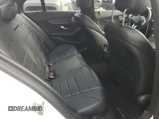 2021 Mercedes-Benz C 300 with VIN W1KWF8EB5MR652329, listed as a Copart auction lot 45232195 with 45,570 mi miles and Salvage Title. Bid and sale history available at carsss.com. Image 10.